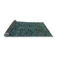 thumbnail image 2 of Ahgly Company Indoor Round Abstract Light Blue Modern Area Rugs, 5' Round, 2 of 4
