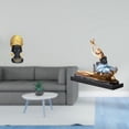 thumbnail image 2 of Estatua De Bailarina Africana, Adorno De Mesa, Regalo Para Decoración Del Hogar, Centro De Mesa, Figura De Resina, Escultura Creativa Para Entrada, Estante, Escritorio, Chimenea, Decoración, 2 of 8