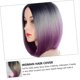 thumbnail image 5 of Bob Wig Short Straight Hair Realistic Style Wig Handmade Ventilative for Daily, 5 of 5