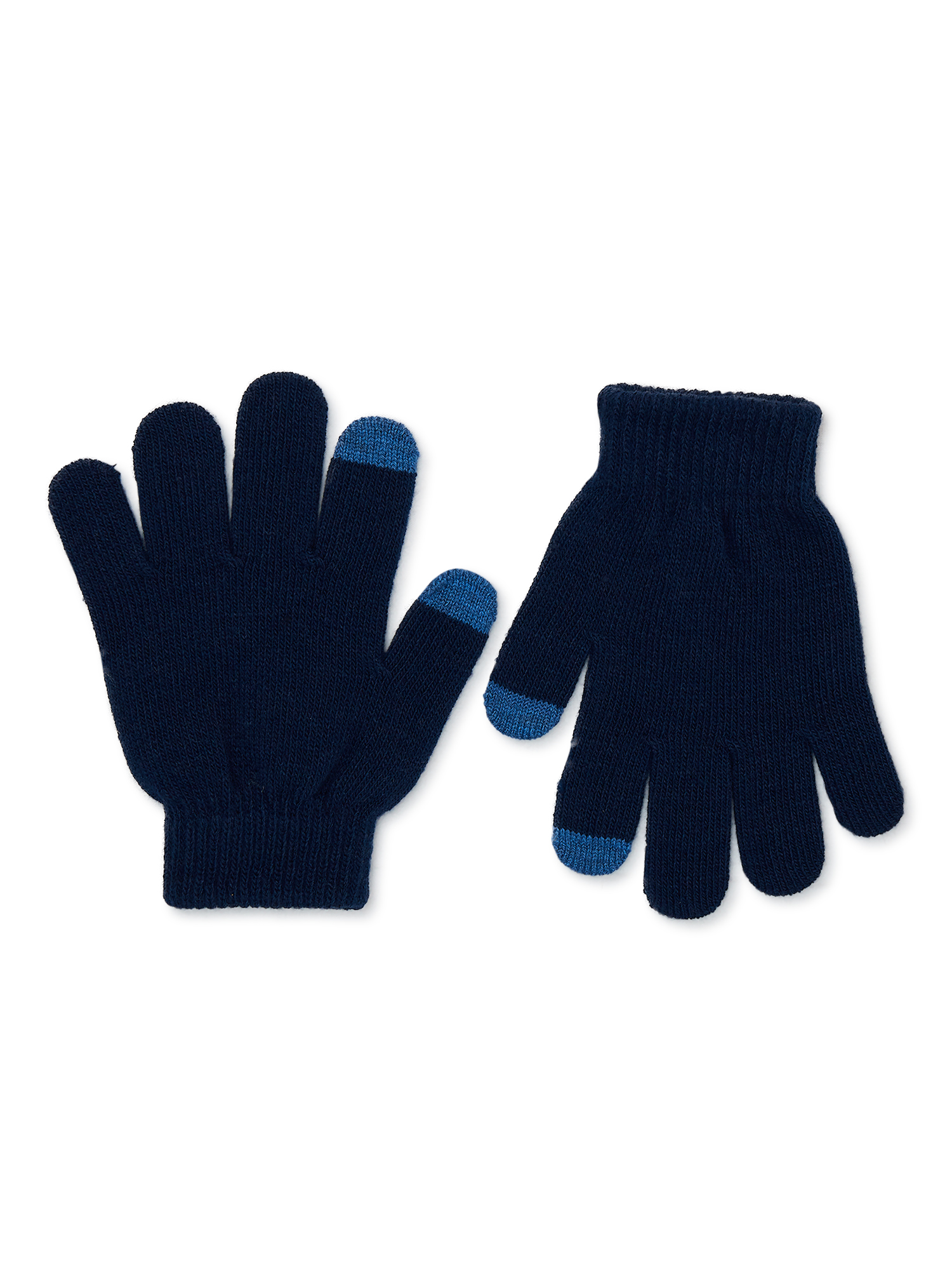 Wonder Nation Boys Cold Weather Beanie and Gloves Set, 2-Piece, One Size Fits Most