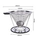 thumbnail image 4 of Filtro de café reutilizable, soporte de acero inoxidable, cestas de embudo de malla metálica, filtros de café por goteo, taza de filtro de café por goteo Ormromra 2029394-1, 4 of 7