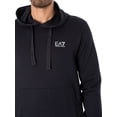 thumbnail image 4 of EA7 Logo Pullover Hoodie, Black, 4 of 6