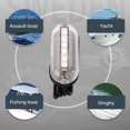 thumbnail image 1 of Lumière Sous-Marine LED Lampe pour les Bateaux d'Éclairage Extérieur Navigation Marine IP68, 1 of 8