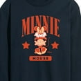 thumbnail image 3 of Disney - Minnie Mouse Collegiate - Men's Long Sleeve Graphic T-Shirt, 3 of 5