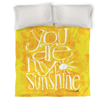 Idg You Are My Sunshine Duvet Cover Walmart Com