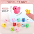 thumbnail image 2 of Patitos de Resina Mini Uxcell, Lindos Patitos para Casa de Muñecas y Jardín de Hadas (Rosa Roja, 120pcs), 2 of 7