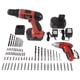 thumbnail image 5 of Stalwart 75-10601 Cordless Drill and Driver Combo, 74 Piece, 5 of 5