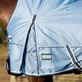 thumbnail image 3 of Jeffers Poplar Head Refuge 1200 Denier Turnout Blanket w/ High Neck, Hamilton Blue, 87"– Waterproof & Breathable Horse Blanket, 240g Insulation, Adjustable Fit for Comfort & Safe Use, Durable Design, 3 of 8