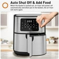 thumbnail image 6 of Joyoung 5.8 Quart Multi Tasker 8 Double Basket Air Fryer w/ LED Touchscreen, 6 of 9