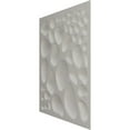 thumbnail image 4 of Ekena Millwork 19 5/8"W x 19 5/8"H Shale EnduraWall Decorative 3D Wall Panel, Universal Aged Metallic Rust (12-Pack for 32.04 Sq. Ft.), 4 of 6