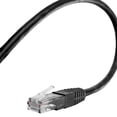 thumbnail image 3 of Skyline™ 8-Conductor 24 AWG RJ-45 Cat5e Ethernet Patch Cable (1ft, Black), 3 of 5