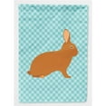 thumbnail image 1 of Caroline's Treasures BB8143CHF Drapeau de Maison en Toile à Carreaux Bleus Lapin Rex, 1 of 4