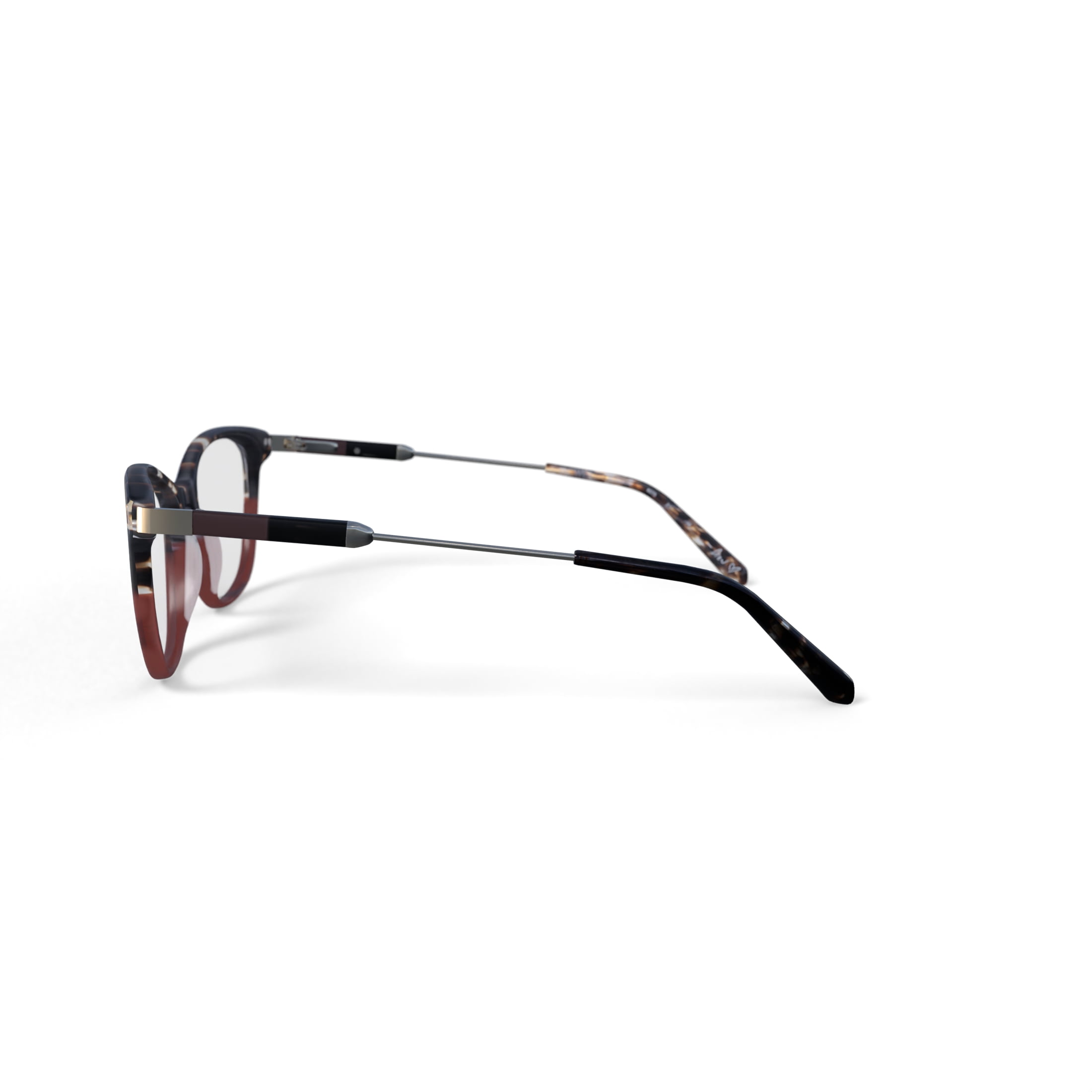 Flower Women's Blossom Prescription Eyeglasses with Case, Brown Tortoise