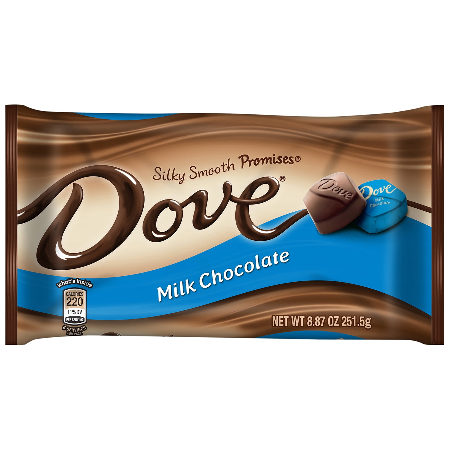 Dove Silky Smooth Promises Milk Chocolate Candy, 8.87 Oz.