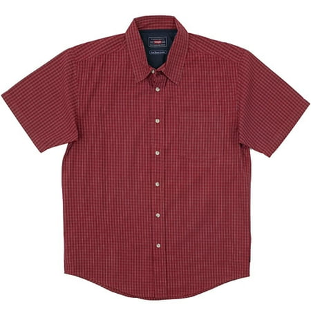 Wrangler - Big Men's Window Plaid Short Sleeve Shirt