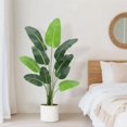 thumbnail image 4 of Qinaqin Verde Bird de Paradise Artificial Plant para Indoor Hogar Living Sala y Oficina Profundidadcoration 60 Inches A, 4 of 7