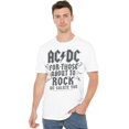 thumbnail image 3 of AC/DC Mens Salute T-Shirt, 3 of 5