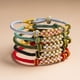 thumbnail image 1 of Pulsera de nudo de melocotón tejida a mano, productos semiacabados, pulsera de año de nacimiento de estilo oro duro 3D usable, 1 of 4