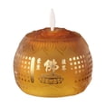 thumbnail image 1 of DOLITY LED Tea Lights Candle Flickering Electric Candle Lights Flameless Lotus Buddhist Yellow, 1 of 9