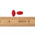 thumbnail image 3 of U8MO 50pcs Unique Resin Cinnabar Beads Barrel Carved Loose Spacers FireBrick 17.5mm, 3 of 9