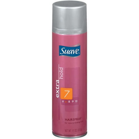 Suave: Extra Hold 7 Hairspray, 11 Oz