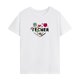 thumbnail image 1 of Camiseta para Mujer, Camiseta de Manga Corta, Camiseta Sencilla con Cuello Redondo para Uso Diario S, 1 of 7