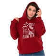 thumbnail image 3 of Popeye the Sailor Loves Not a Fighter Hoodie Sweatshirt Women Brisco Brands S, 3 of 6