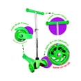 thumbnail image 3 of Scooter Infantil LAVIGA Verde Neón con Casco De Estrellas rojo, 3 of 9