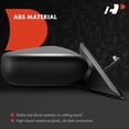 thumbnail image 3 of A-Premium Right Passenger Side Power Door Mirror - Compatible with Nissan Altima 2013 2014 2015 2016 2017 2018 Sedan - Non-Heated Non-Folding Black Outside Rear View Mirror - Replace# 963013TH0A, 3 of 6