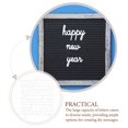 thumbnail image 2 of CUITING 2 Sets Letter Board Felt Letters 31.00X27.50X0.50CM White, 2 of 8