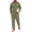 Army Green, variant on LEKWK Mens Linen Sets Lightweight 2 Piece Lounge Set Button Down Long Sleeve Shirt and Relaxed Pants Matching Outfits for Beach Vacation Travel