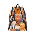 thumbnail image 5 of Wukai Cute Cat Paw Paper Reusable Cosmetic bag,Travel Toiletry Organizer Capacity,Waterproof Puzzle Bags, 5 of 7