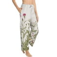 thumbnail image 2 of Daiia Herbs and Wildflowers Women's Sleep Pant with Pockets and Drawstring,Pajama Pants-X-Large, 2 of 9