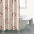 thumbnail image 4 of Princess with Unicorn Pattern Shower Curtain 36"x72" ,Bathroom Decorative Shower Curtains Set with 12 Hooks,Modern Waterproof Washable Shower Curtain, 4 of 6