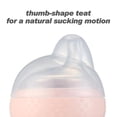 thumbnail image 3 of Biberón de vidrio: tetina anticólicos de flujo lento y cuello ancho para bebés amamantados, elementos esenciales para el registro de recién nacidos, 3 of 5