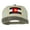 Beige Brown, variant on Colorado Flag Embroidered Two Tone Cap - Spruce Khaki OSFM
