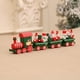 thumbnail image 2 of 4 piezas de suministros para tartas de fiesta de tren navideño Mini adorno de tren Adorno de tarta de cumpleaños Decoración de tarta de fiesta Adorno de madera Decoración de tarta, 2 of 5