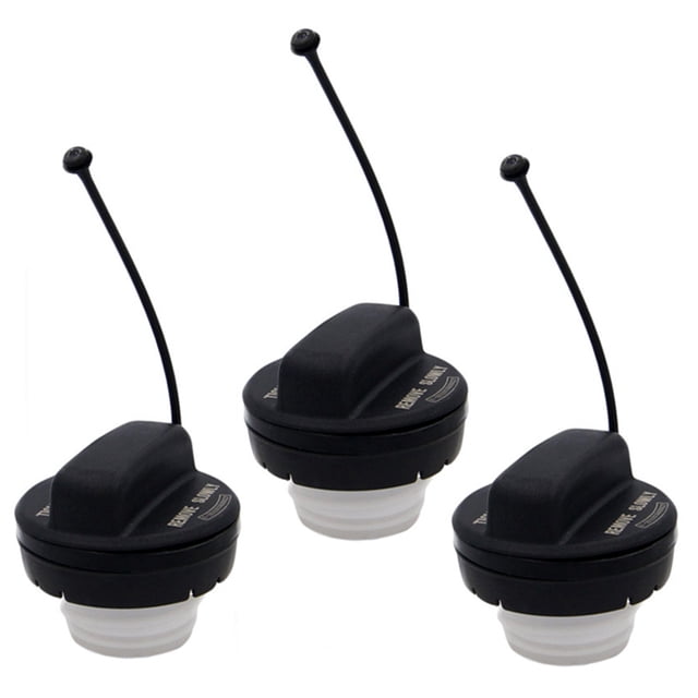 3X Bouchon de Réservoir de Carburant pour 2006-2015 17670T3Wa01,3 x Bouchon de Réservoir de Carburant, Noir