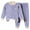O-Blue10859, variant on CUZIBR Kids 2 Piece Toddler Boys Girls Winter Pajama Sets Warm Matching Sleepwear Sets Tops Pants Outfits Sleepwear Comfort Dailywear For Child