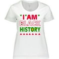 thumbnail image 3 of Inktastic I Am Black History Women's Plus Size T-Shirt, 3 of 5