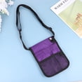 thumbnail image 4 of Riñonera de enfermera, bolsa de bolsillo para enfermera, riñonera, bolso de hombro, accesorios portátiles para enfermera, color morado, 4 of 8