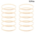 thumbnail image 3 of EeaseCA 12pcs 20cm Dream Catcher DIY Rings Round Bamboo Frame Craft Making Materials, 3 of 8