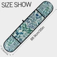 thumbnail image 3 of Yayeee Double Oven Mitt Kitchen Heat Resistant Baking 35" x7" Quilted Glove, Beautiful Leaves Pattern, 3 of 6