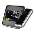 thumbnail image 3 of LCD Digital LED Projector Projection Weather Station Calendar Snooze Alarm Clock, 3 of 8