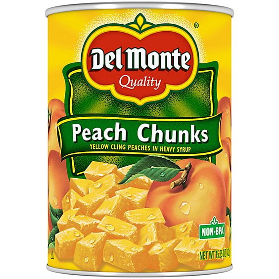 Del Monte Peaches California Chunks - 15.25 Oz