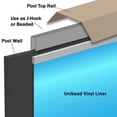 thumbnail image 2 of Swimline LI1552ASU 15' Round All Swirl Unibead AG Liner for 52" Wall, 2 of 2
