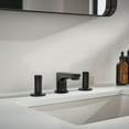 thumbnail image 3 of American Standard Studio S 8 in. Widespread 2-Handle Low Spout Bathroom Faucet with Knob Handles in Matte Black, 3 of 6