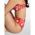 thumbnail image 4 of Time and Tru Women's and Women's Plus High Waisted Bikini Bottoms, Sizes XS-3X, 4 of 5