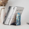 thumbnail image 4 of Sikiie Cloud Sunshine Puppy Bookends 1 Pair, Wood Bookends for Shelves, Book Ends for Shelves, Book Shelf Holder for Home Office, 4 of 7
