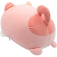 thumbnail image 2 of Cojín de peluche de animal, suave y esponjoso para gatitos, juguetes cómodos, cojines de peluche para niños, cojines realistas de animales para Navidad, 35 cm (rosa), 2 of 5